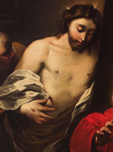 Paintings & Drawings  - Incredulity Of Saint Thomas - Valerio Castello (Genoa, 1624 - 1659)